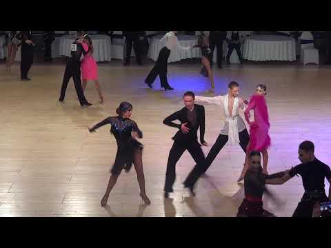 Petr Alexashin - Natalia Karakotova RUS, ChaCha- WDSF Open Junior II Latin Final