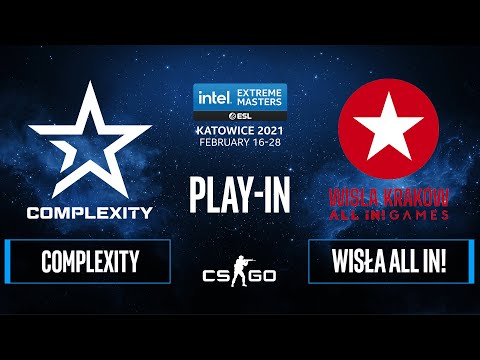 CS:GO - Wisła All iN! vs. Complexity [Nuke] Map 3 - IEM Katowice 2021 - Play-In