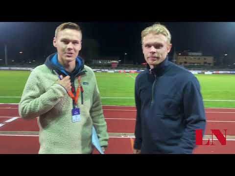 Linus Tornblad efter måndagens match mot FC Trollhättan