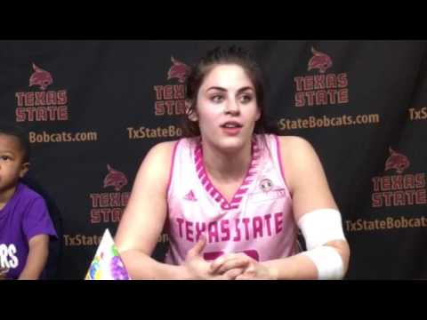 Head coach Zenarae Antoine and Kaitlin Walla reflect on the Little Rock victory