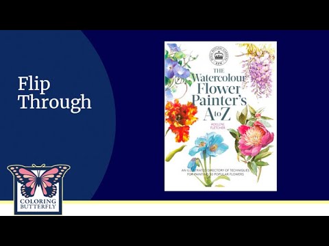 Adelene Fletcher-Kew-The Watercolour Flower Painter's A to Z