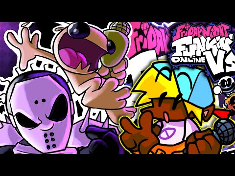 ANOTHER TANKMAN AND AN ALIEN?! - FNF VS ONLINE Sportman & Alien Homind Update!