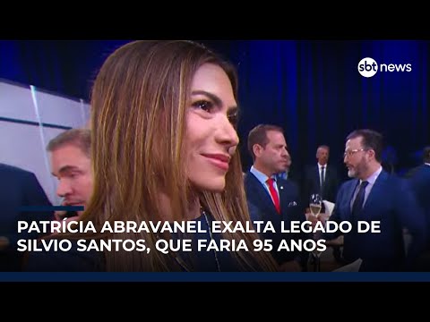 Patrícia Abravanel homenageia Silvio Santos em festa de lançamento do canal SBT News