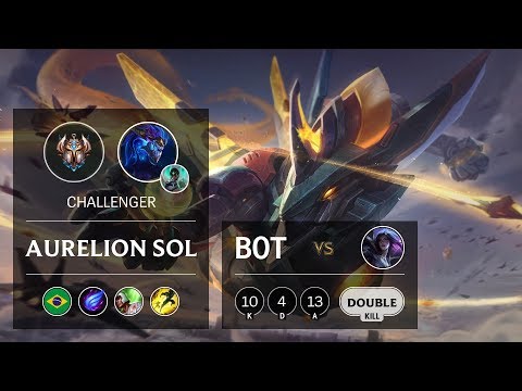 Aurelion Sol Bot vs Kai'Sa - BR Challenger Patch 9.15