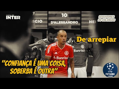 Preleção de D'Alessandro arrepia todos no vestiário do Internacional | FUTGAME LEAGUE