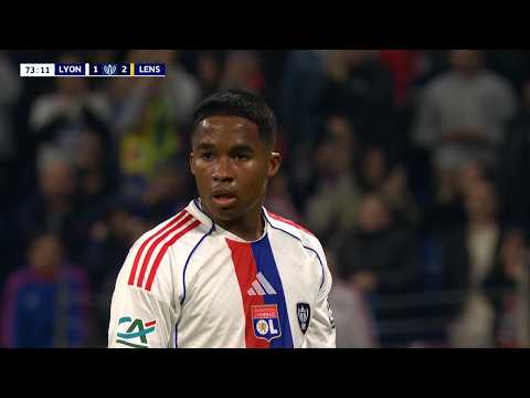 Endrick hoje com Lyon x Lens | 1080i HD