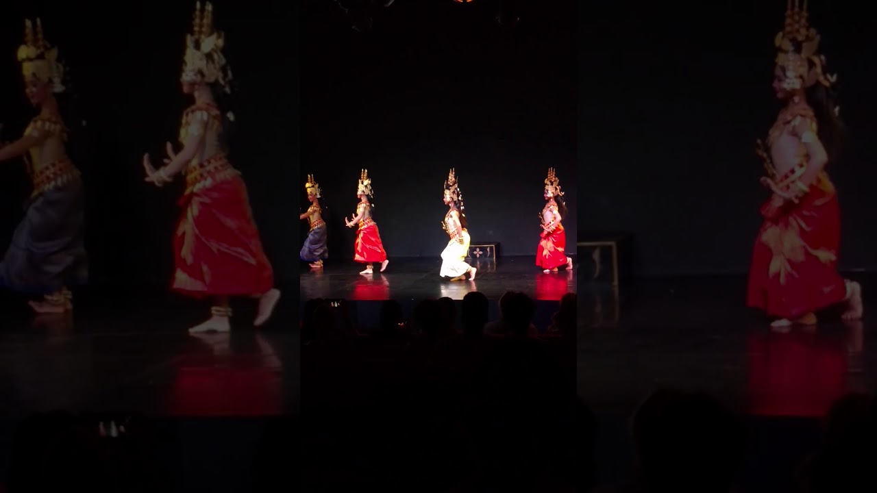 Traditional Khmer Cambodian Apsara Dancing