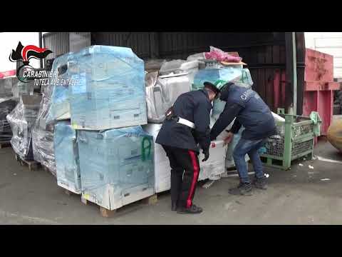 Controlli dei Carabinieri del NOE di Alessandria  sequestrati centinaia di kg di Raee