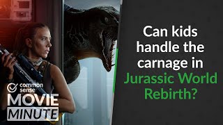 Can kids handle the carnage in Jurassic World Rebirth? | Common Sense Movie Minute