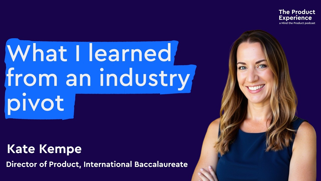 What I learned from an industry career pivot | Kate Kempe