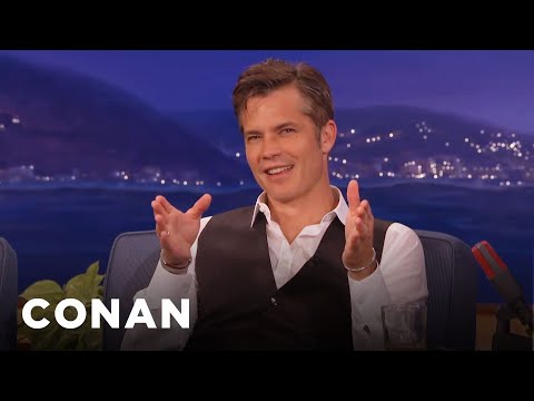 Timothy Olyphant Auditioned For “Iron Man” | CONAN on TBS