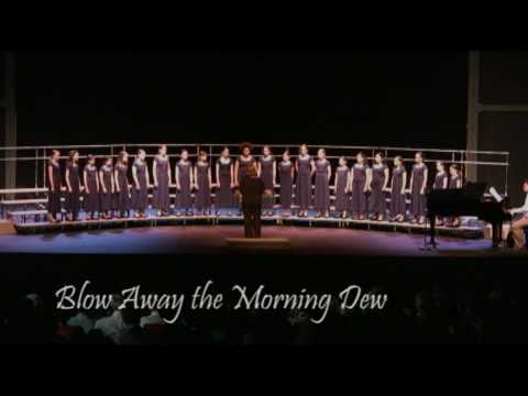 Allegra sings Blow Away the Morning Dew