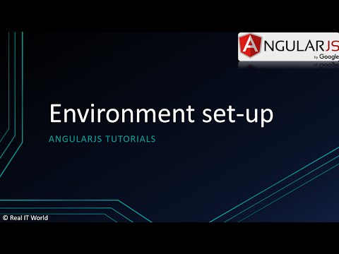 Setting Up Angularjs Working Environment Angular Js Tutorials