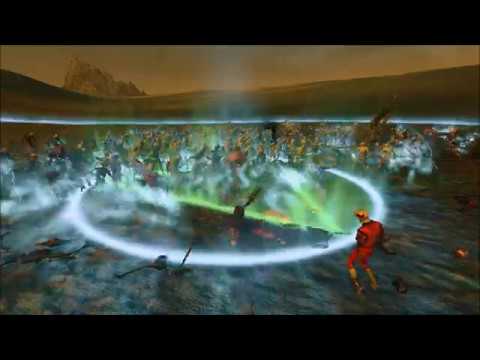 Vampire Counts VS Greenskins LORDS BATTLE 4v4 | Cinematic | - Total War: WARHAMMER 2