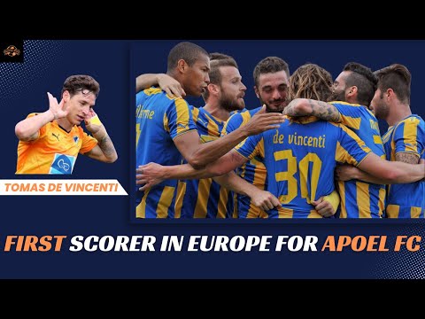 Τα 14 goals του Tomas De Vincenti στην Ευρώπη (Πρώτος σκόρερ του ΑΠΟΕΛ στην Ευρώπη)