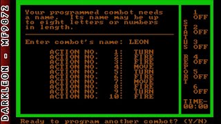Combots © 1983 International PC Owners - PC DOS - Gameplay