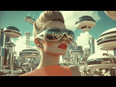 Life in Retro Future World - 1950s Sci-Fi - AI Short Film