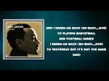 John Legend -  It Don't Have to Change feat  The Stephens Family (Lyrics)