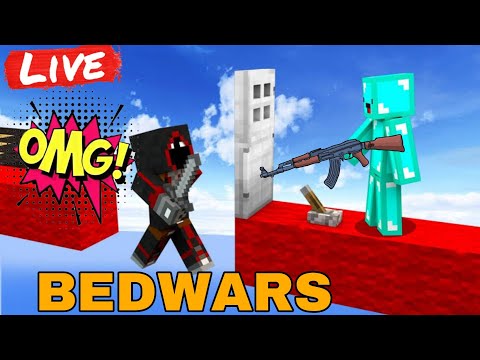EPIC Minecraft Bedwars TRAP Live! Day 9