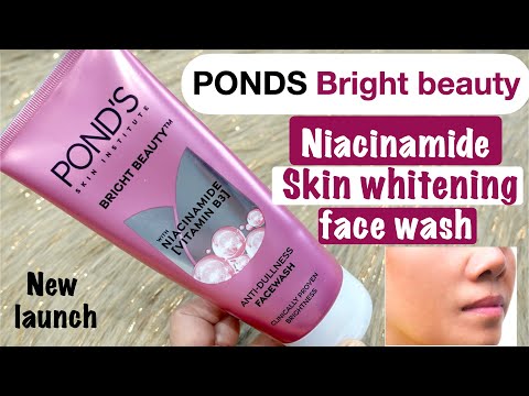 Ponds Bright Beauty Anti-Dullness & Brightening Facewash with Vitamin B3 | ponds facewash