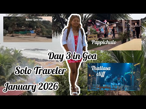 Two Beaches, One Vibe. Ozran to Vagator: A Goa Story. January 2026 Goa.