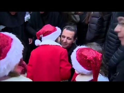 Assad: Weihnachtsvisite im Kloster