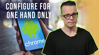 How to unlock the Android Chrome bottom toolbar