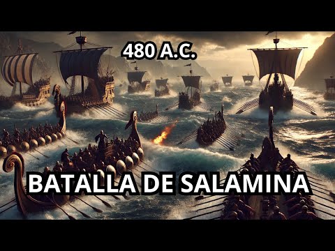 ⚔️🔥 ¡La Batalla Naval que Cambió la Historia! La Épica Victoria Griega en Salamina (480 a.C.) 🚢⚔️