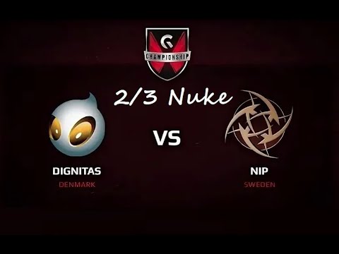 Dignitas vs NiP - 2/3 Nuke. Мажор EMS One Katowice 2014. Playoff 1/2 Стадия. CS:GO