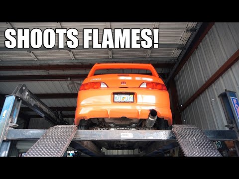 RSX Get's Skunk2 Alpha Series Header - INSTALL