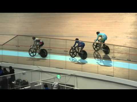 2016 ASIAN CYCLING CHAMPIONSHIPS Men Elite Sprint 1/8 Final Repechages Heat 2