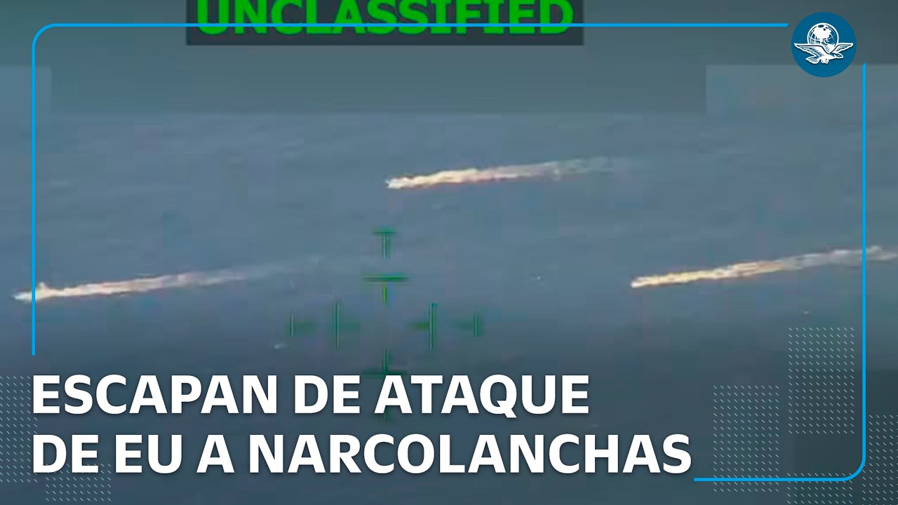 EU vuelve a atacar “narcolanchas”; tripulantes saltaron por la borda y huyeron
