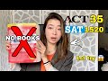 My Ultimate Guide to the ACT/SAT - *best* tricks w/ MINIMAL studying