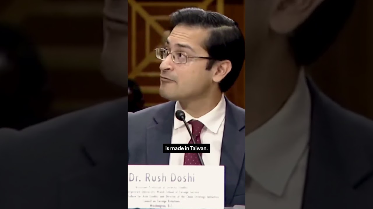 ‘There is no AI industry without Taiwan’s fabs,’ says CFR expert Rush Doshi on TSMC