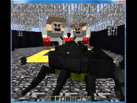 minecraft rhino b  vs  crushroom