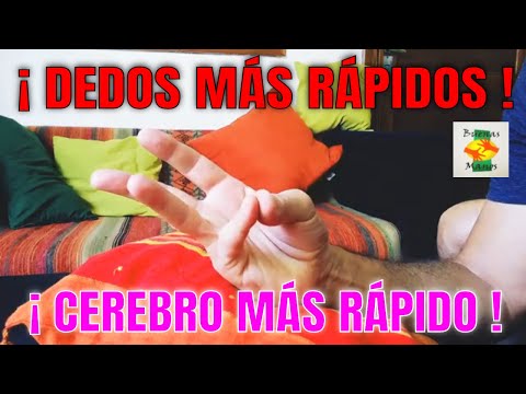 Ejercicios para manos, dedos y cerebro más rápidos