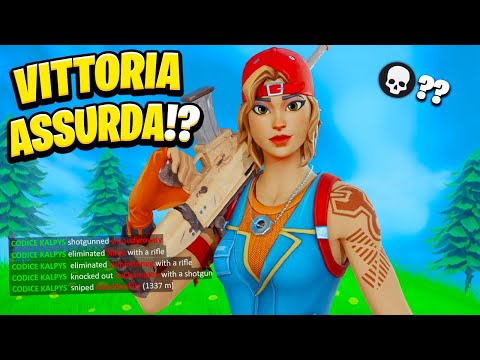 PARTITA ASSURDA CON 20 KILLS IN ARENA LEGA CAMPIONI?! Fortnite ITA