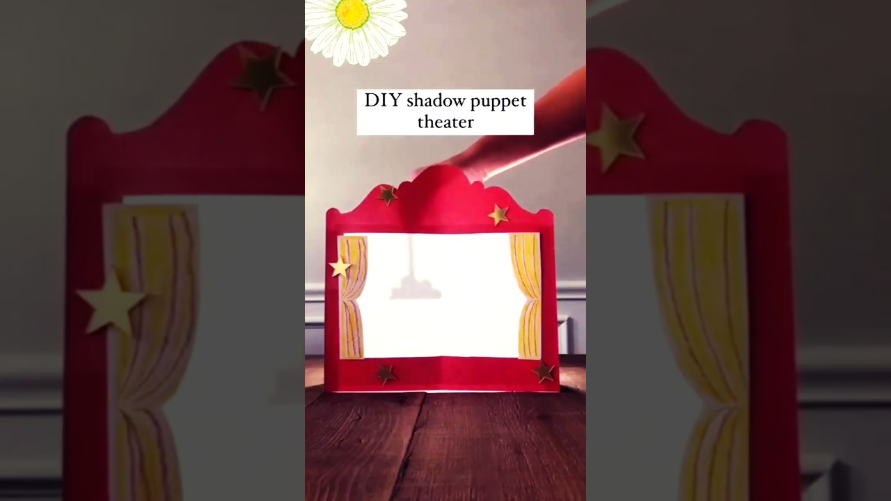 Shadow Theater #shorts  #puppet #shadowpuppets #visualstorytelling#paperpuppet