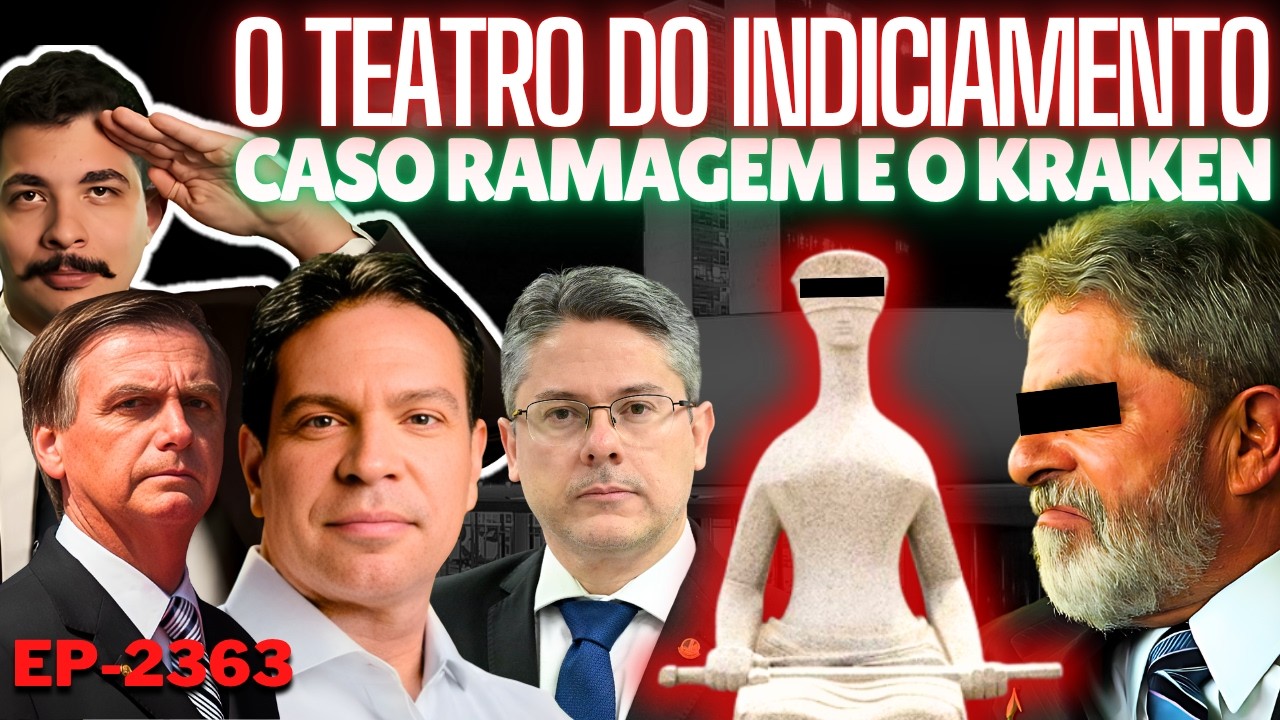O TEATRO do Indiciamento de Ministros e PGR e a BLINDAGEM Lulista + Caso Ramagem e o Kraken.