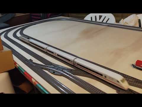 Märklin ICE2 mfX digital Sound C-Gleis 1,2 x 2,4 Meter Gleisplan 