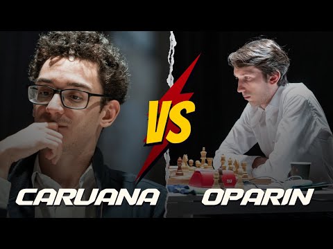 Caruana vs Oparin | His Own Second?! | 27-Move Knockout at US Championship 2025