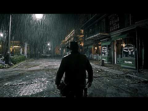Arthur Relaxes At A Luxury Hotel In Saint Denis During A Thunderstorm | RDR2 ASMR