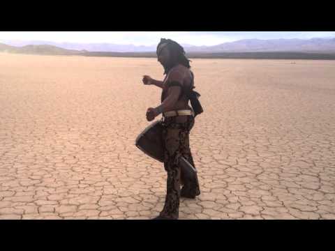 The Chaz Man.  Dry River Video Shoot, Las Vegas, NV