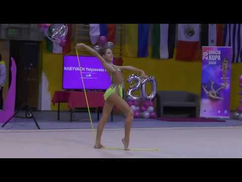 Yelyzaveta Nabyvach 2006 Rope - Gracia Cup 2020 (Budapest)