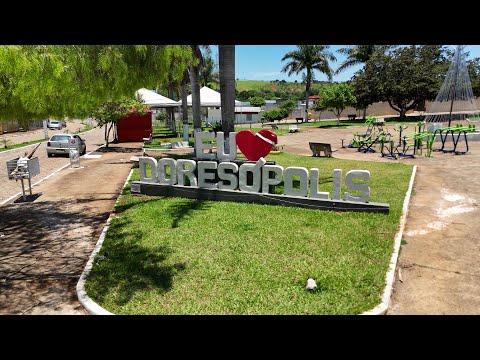 Voo de drone sobre Doresópolis #mg #drone #mardeminas