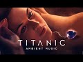 T I T A N I C Jack Draws Rose Theme 1 Hour Relax Music With Fireplace