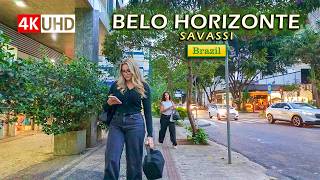 🇧🇷 Why Is Savassi One of Belo Horizonte's Most Desirable Neighborhoods? — Savassi Walk 【 4K UHD 】