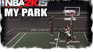 NBA 2K15 My Park - BLAME THE LAG! -  NBA 2K15 My Park 2 on 2 Gameplay