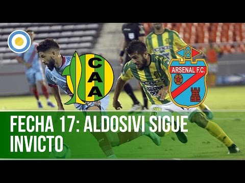 Torneo de la Independencia – Fecha 17 - Aldosivi - Arsenal -  Gol de Galván