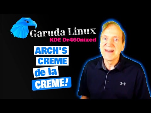 Garuda Linux Dr460nized KDE Review - I Just Can't Stop Looking at it!